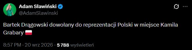 HIT! Ten bramkarz dostaje POWOŁANIE do kadry w miejsce Grabary!